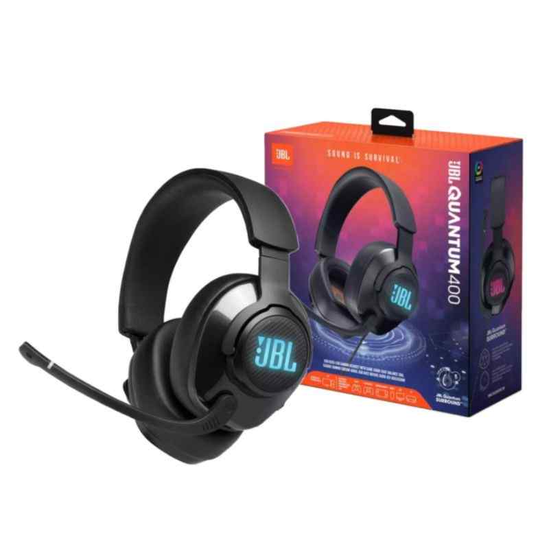 JBL Quantum 400 - Wired Over-Ear Gaming Headphones